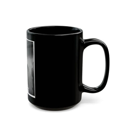 Francine York #21 (Vintage Female Icon) Black Coffee Mug - Go Mug Yourself