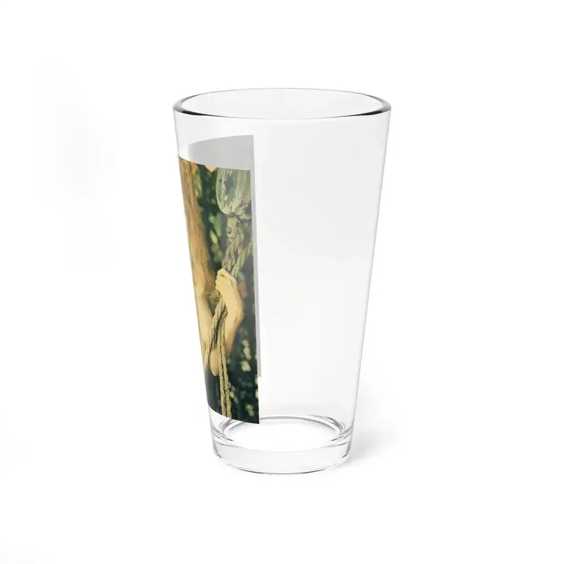 Francine York #23 - Topless (Vintage Female Icon) Pint Glass 16oz - Go Mug Yourself