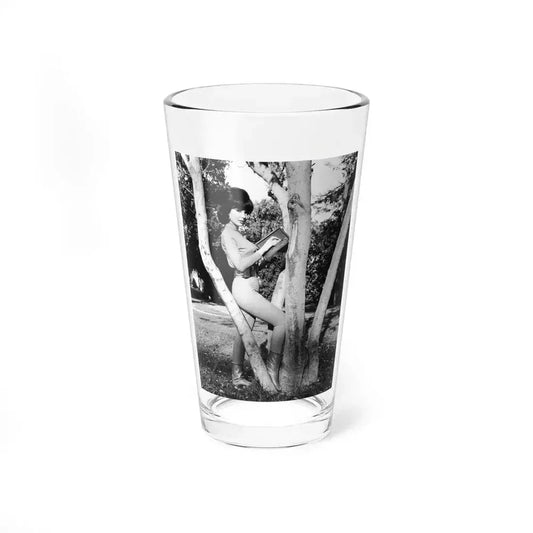 Francine York #36 (Vintage Female Icon) Pint Glass 16oz 16oz - Go Mug Yourself