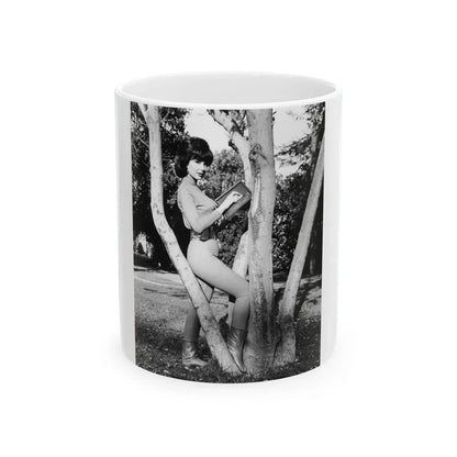 Francine York #36 (Vintage Female Icon) White Coffee Mug 11oz - Go Mug Yourself