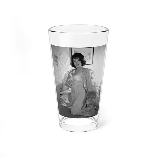 Francine York #41 1 (Vintage Female Icon) Pint Glass 16oz 16oz - Go Mug Yourself
