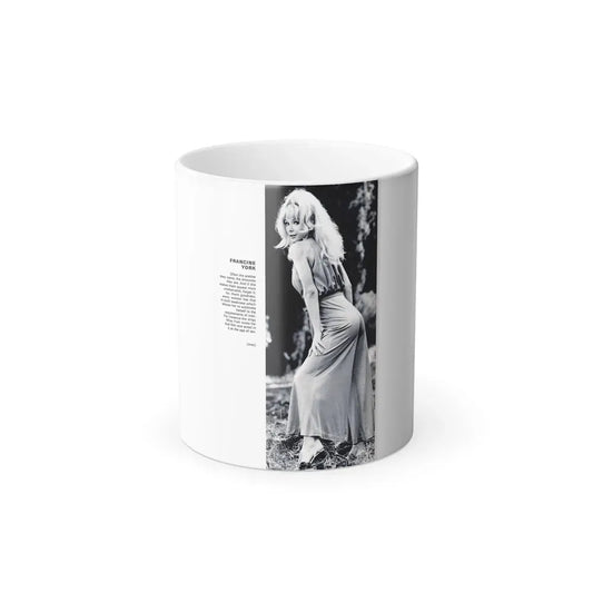 Francine York #43 (Vintage Female Icon) Color Changing Mug 11oz 11oz - Go Mug Yourself