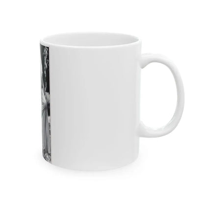 Francine York #43 (Vintage Female Icon) White Coffee Mug - Go Mug Yourself