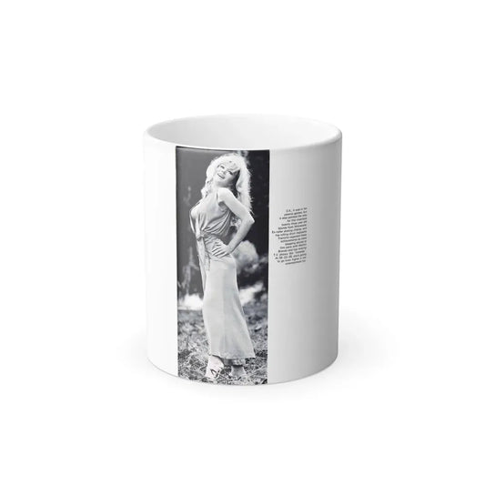 Francine York #44 (Vintage Female Icon) Color Changing Mug 11oz 11oz - Go Mug Yourself