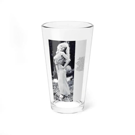 Francine York #44 (Vintage Female Icon) Pint Glass 16oz 16oz - Go Mug Yourself