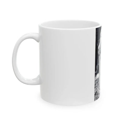 Francine York #44 (Vintage Female Icon) White Coffee Mug - Go Mug Yourself