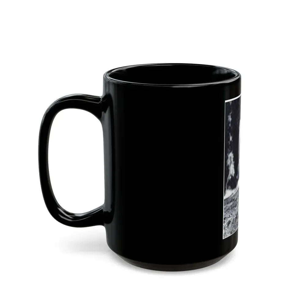 Francine York #45 (Vintage Female Icon) Black Coffee Mug - Go Mug Yourself