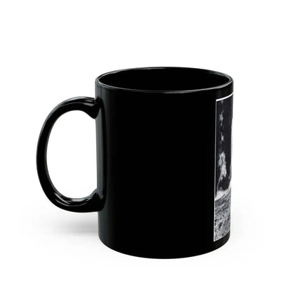 Francine York #45 (Vintage Female Icon) Black Coffee Mug - Go Mug Yourself