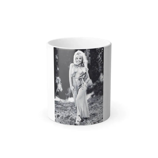 Francine York #45 (Vintage Female Icon) Color Changing Mug 11oz 11oz - Go Mug Yourself