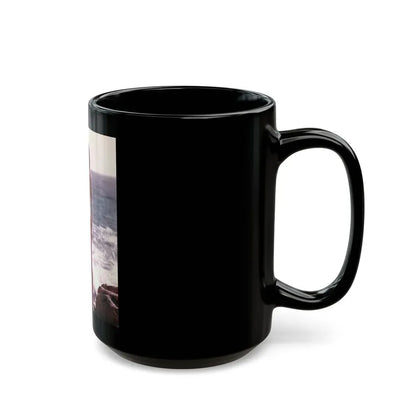 Francine York #48 (Vintage Female Icon) Black Coffee Mug - Go Mug Yourself