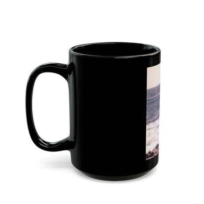 Francine York #48 (Vintage Female Icon) Black Coffee Mug - Go Mug Yourself