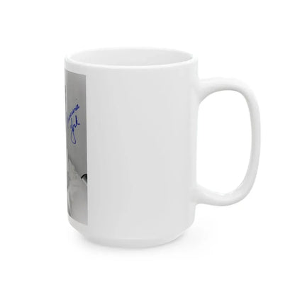 Francine York #50 (Vintage Female Icon) White Coffee Mug - Go Mug Yourself
