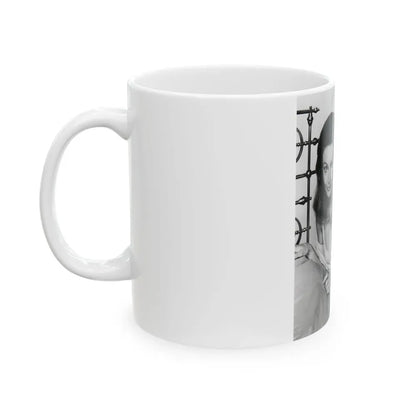 Francine York #50 (Vintage Female Icon) White Coffee Mug - Go Mug Yourself