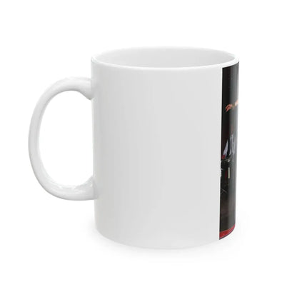 Francine York #53 (Vintage Female Icon) White Coffee Mug - Go Mug Yourself