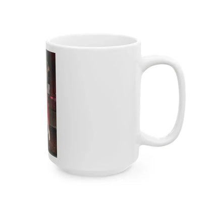 Francine York #53 (Vintage Female Icon) White Coffee Mug - Go Mug Yourself