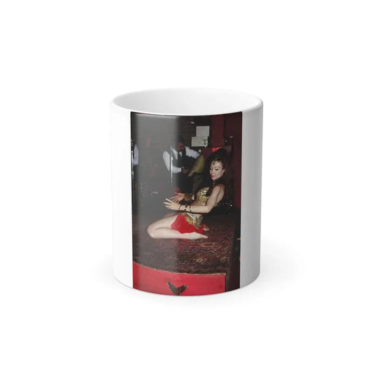 Francine York #54 (Vintage Female Icon) Color Changing Mug 11oz 11oz - Go Mug Yourself
