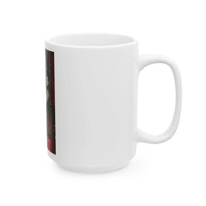 Francine York #54 (Vintage Female Icon) White Coffee Mug - Go Mug Yourself