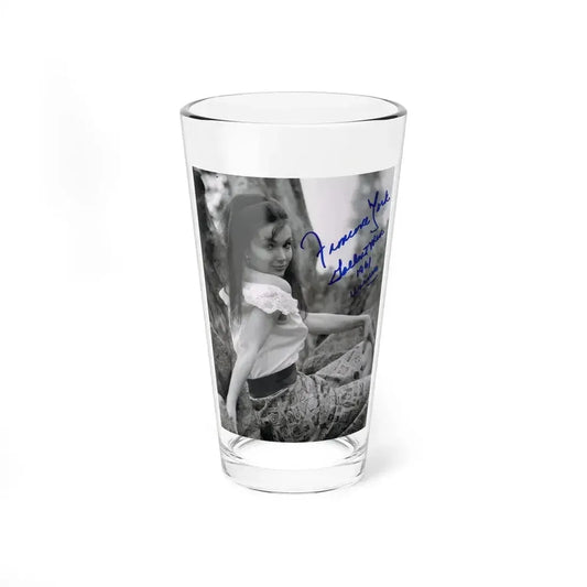 Francine York #61 (Vintage Female Icon) Pint Glass 16oz 16oz - Go Mug Yourself