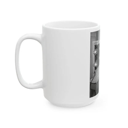 Francine York #67 (Vintage Female Icon) White Coffee Mug - Go Mug Yourself