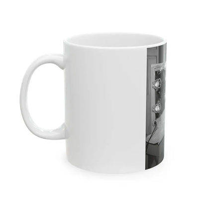 Francine York #67 (Vintage Female Icon) White Coffee Mug - Go Mug Yourself