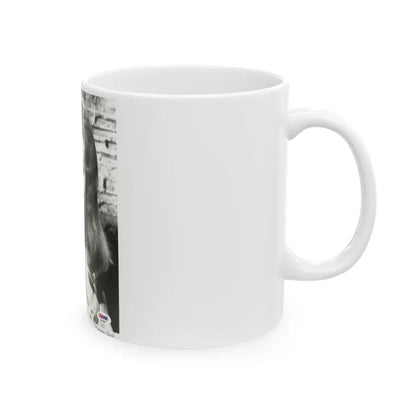Francine York #68 (Vintage Female Icon) White Coffee Mug - Go Mug Yourself