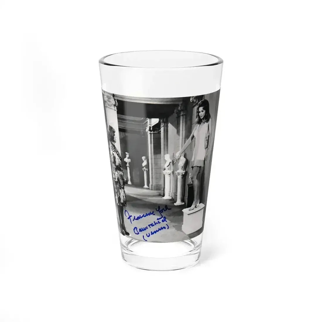 Francine York #71 (Vintage Female Icon) Pint Glass 16oz 16oz - Go Mug Yourself