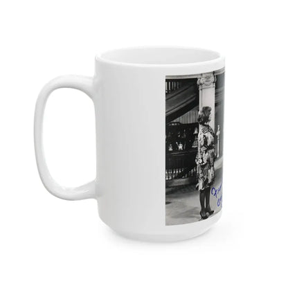 Francine York #71 (Vintage Female Icon) White Coffee Mug - Go Mug Yourself