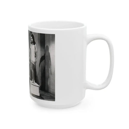 Francine York #71 (Vintage Female Icon) White Coffee Mug - Go Mug Yourself