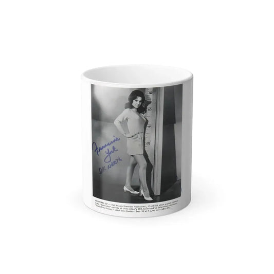 Francine York #79 (Vintage Female Icon) Color Changing Mug 11oz 11oz - Go Mug Yourself