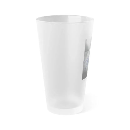 Francine York #79 (Vintage Female Icon) Frosted Pint Glass 16oz - Go Mug Yourself
