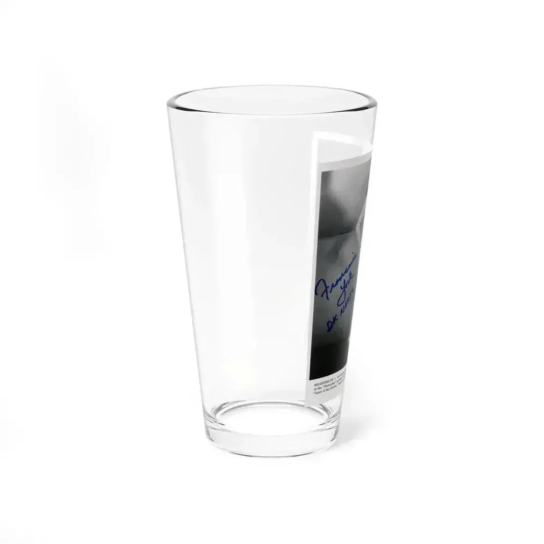 Francine York #79 (Vintage Female Icon) Pint Glass 16oz - Go Mug Yourself