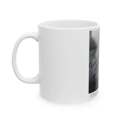Francine York #79 (Vintage Female Icon) White Coffee Mug - Go Mug Yourself