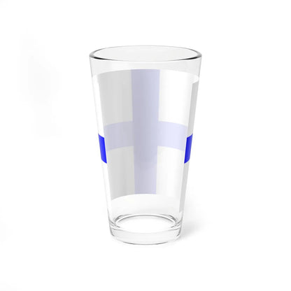 Francis Leopold McClintocks sledge flag 1850-1851 (Ireland) Pint Glass 16oz - Go Mug Yourself