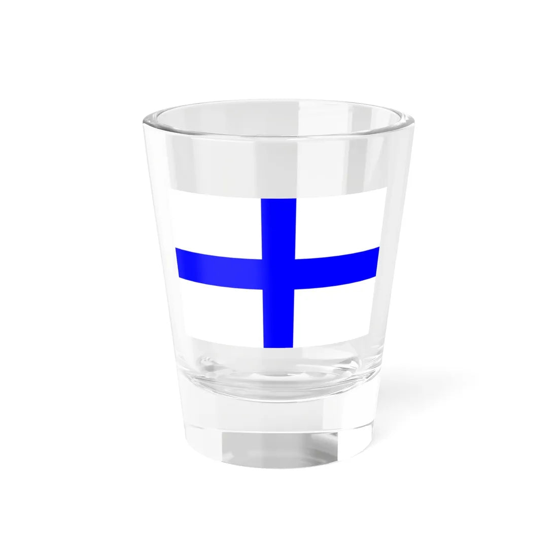 Francis Leopold McClintocks sledge flag 1850-1851 (Ireland) Shot Glass 1.5oz 1.5oz - Go Mug Yourself