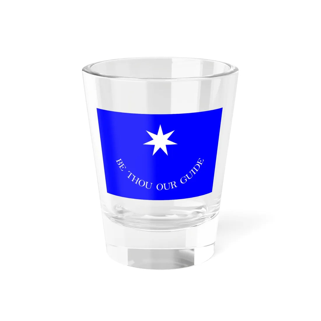 Francis Leopold McClintocks sledge flag 1852-1854 (Ireland) Shot Glass 1.5oz 1.5oz - Go Mug Yourself