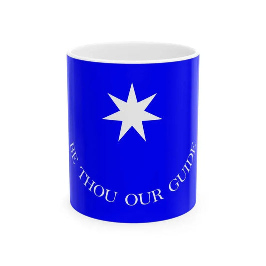 Francis Leopold McClintocks sledge flag 1852-1854 (Ireland) White Coffee Mug 11oz - Go Mug Yourself
