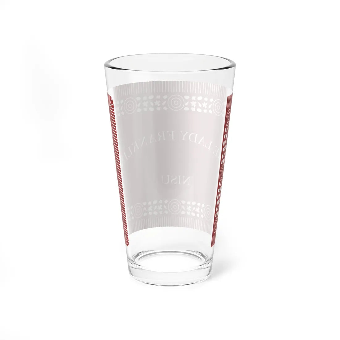 Francis Leopold McClintocks sledge flag 1857-1859 (Ireland) Pint Glass 16oz - Go Mug Yourself