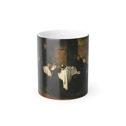 Francis Montague Holl (1845-1888) The Lord Gave and the Lord Hath Taketh Away, Blessed Be the Name of th-0 - Color Changing Mug 11oz 11oz - Go Mug Yourself