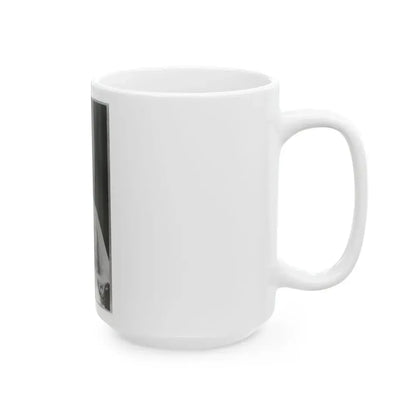 Francis Redding Tillou Nicholls, Half-Length Portrait, Facing Right, In Uniform (U.S. Civil War) White Coffee Mug - Go Mug Yourself
