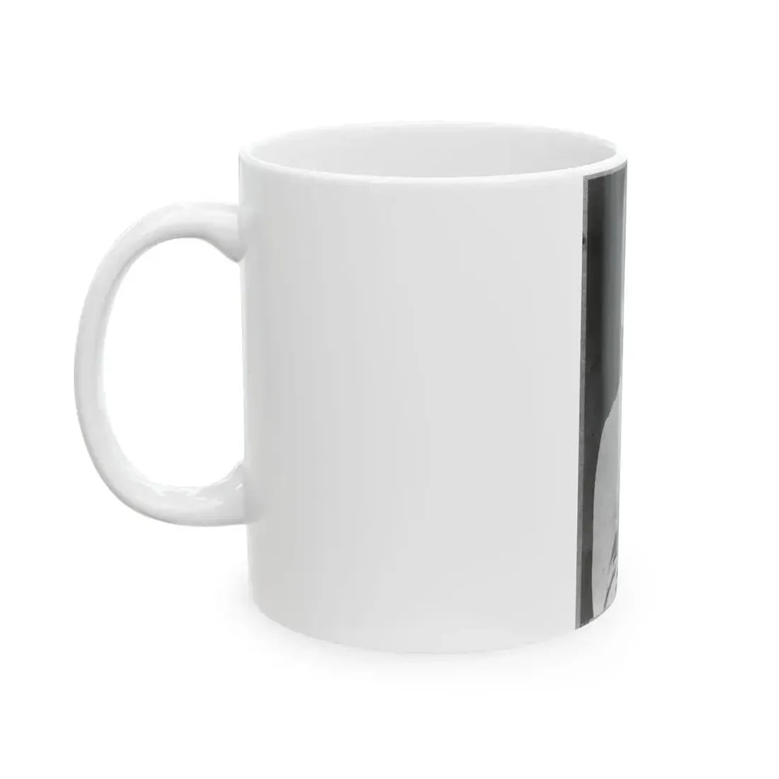 Francis Redding Tillou Nicholls, Half-Length Portrait, Facing Right, In Uniform (U.S. Civil War) White Coffee Mug - Go Mug Yourself