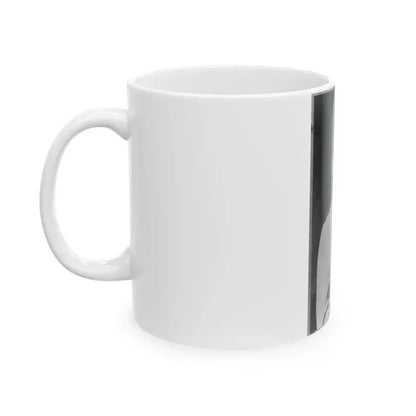 Francis Redding Tillou Nicholls, Half-Length Portrait, Facing Right, In Uniform (U.S. Civil War) White Coffee Mug - Go Mug Yourself