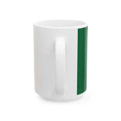 Franco-Ontarian flag (Canada) White Coffee Mug - Go Mug Yourself