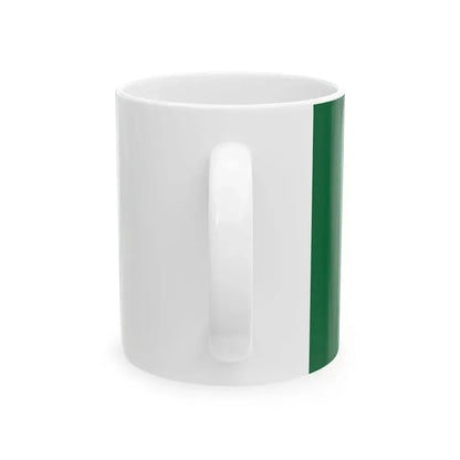 Franco-Ontarian flag variant (Canada) White Coffee Mug - Go Mug Yourself