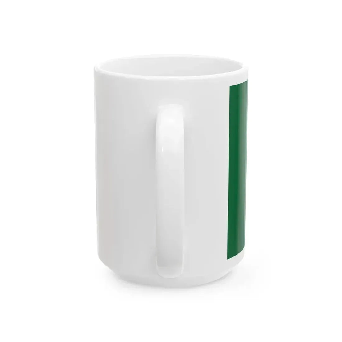 Franco-Ontarian flag variant (Canada) White Coffee Mug - Go Mug Yourself