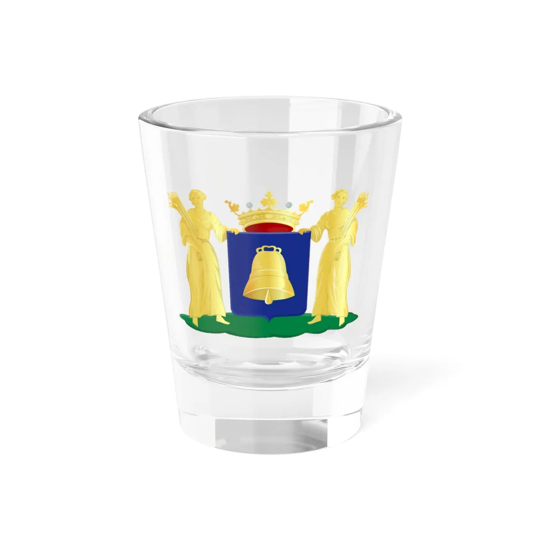 Franeker wapen (Netherlands) (Coat of Arms) Shot Glass 1.5oz 1.5oz - Go Mug Yourself