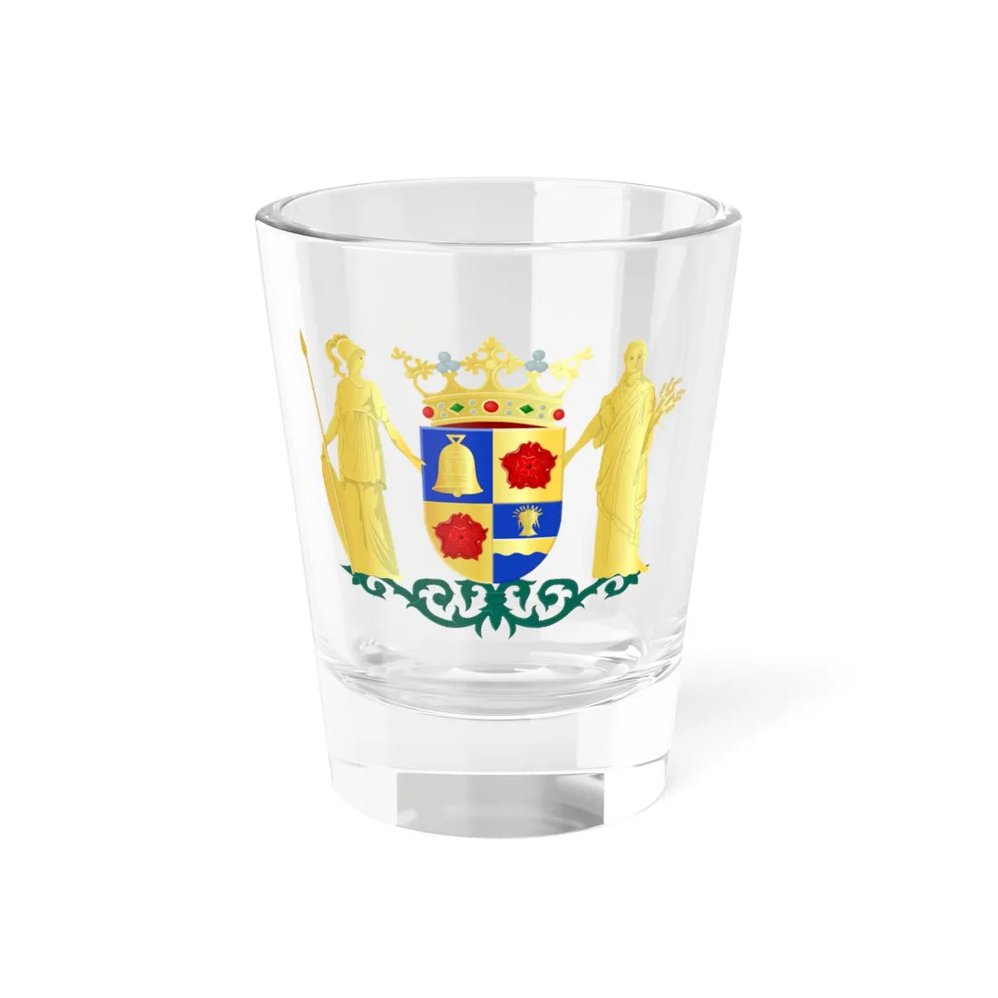 Franekeradeel wapen (Netherlands) (Coat of Arms) Shot Glass 1.5oz 1.5oz - Go Mug Yourself