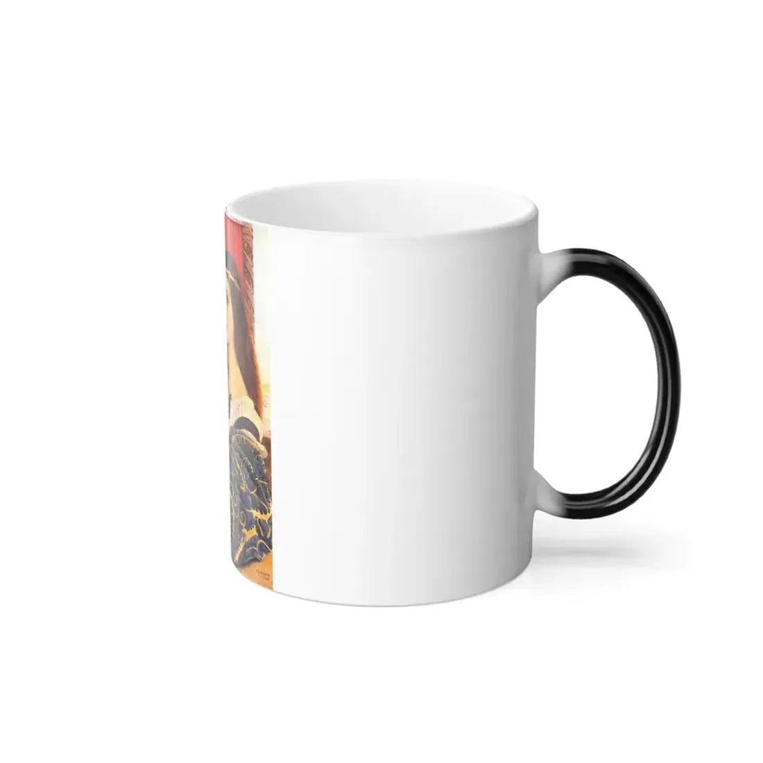 Frank Cadogan Cowper (1877-1958) Molly, Duchess Of Nona (Maurice Howlett's 'Little Novel Of Italy) - Wat-0 - Color Changing Mug 11oz - Go Mug Yourself