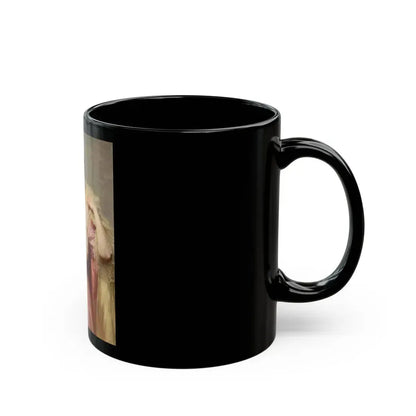 Frank Dicksee (1853 1928) Ruth Julia Cripps - Black Coffee Mug - Go Mug Yourself