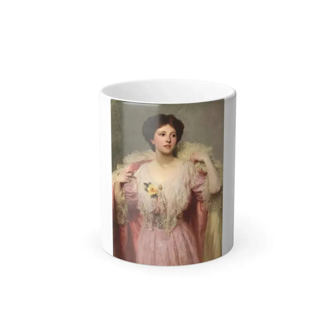 Frank Dicksee (1853 1928) Ruth Julia Cripps - Color Changing Mug 11oz 11oz - Go Mug Yourself