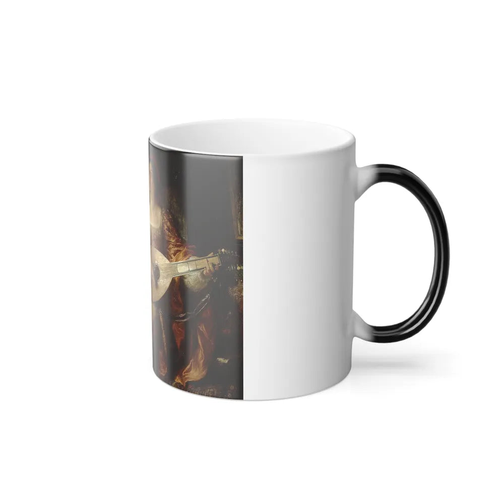 Frank Dicksee (1853 1928) The Duet - Color Changing Mug 11oz-Go Mug Yourself